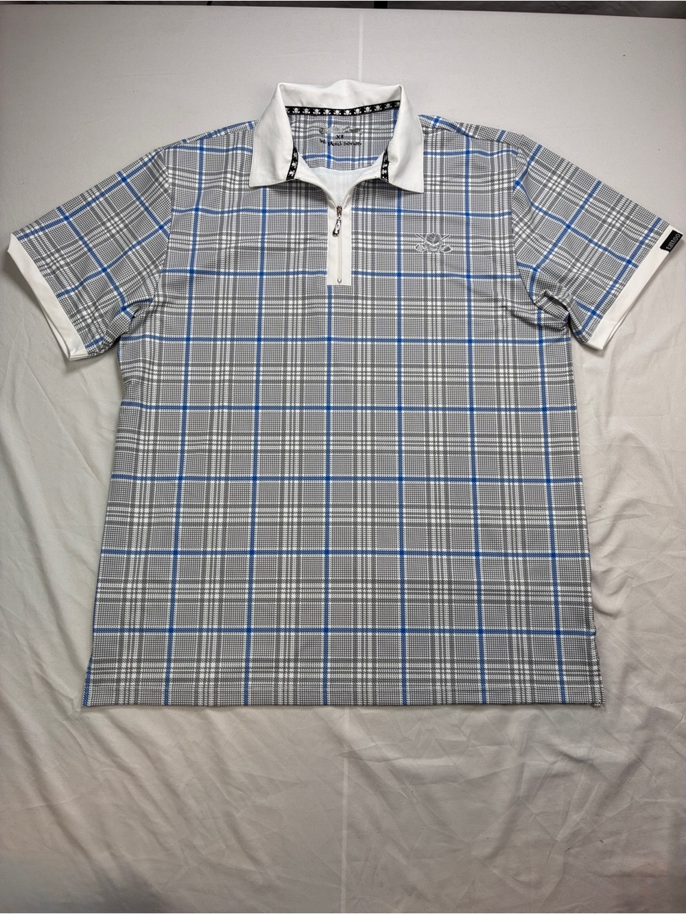 Tattoo Golf HT Plaid Series Cool Stretch Golf Shirt Men’s